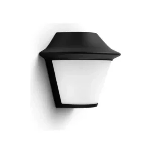 APLIQUE PHILIPS Serres wall lantern black 1x42W 230V